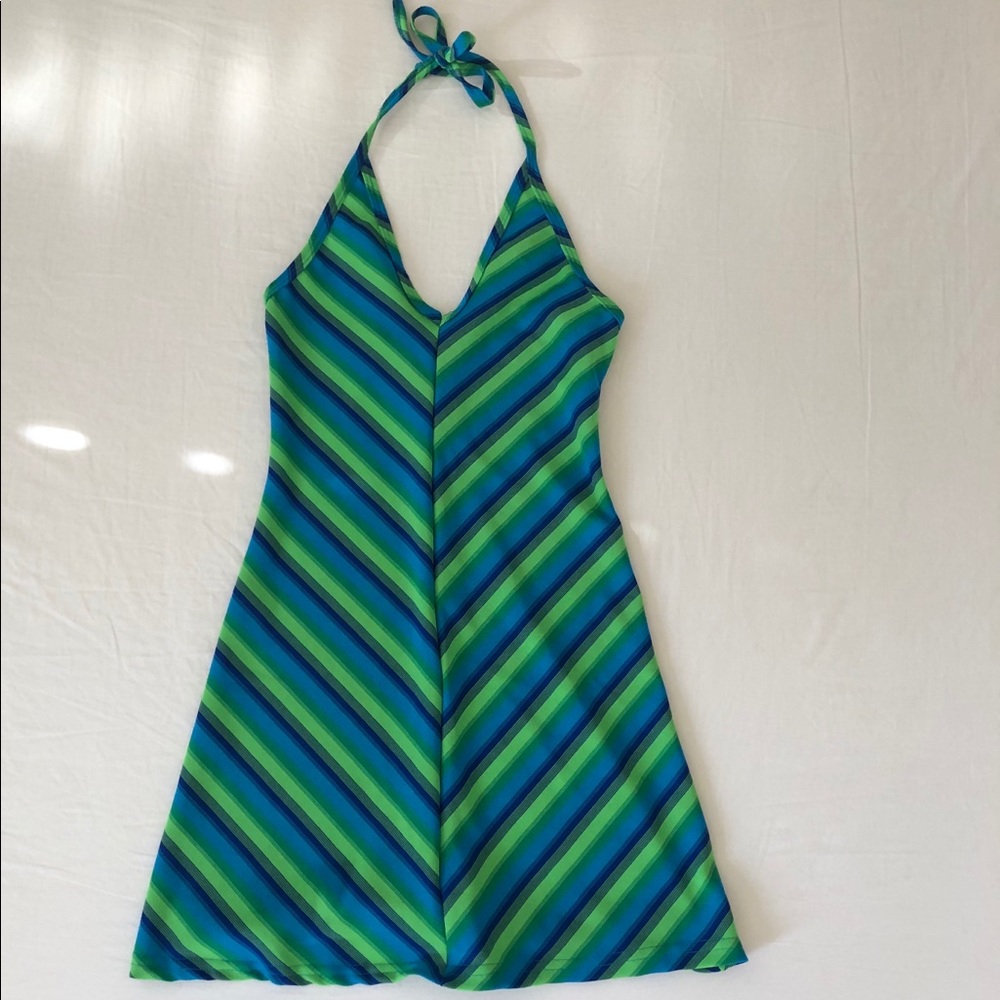 Vintage 60s Striped Summer Dress